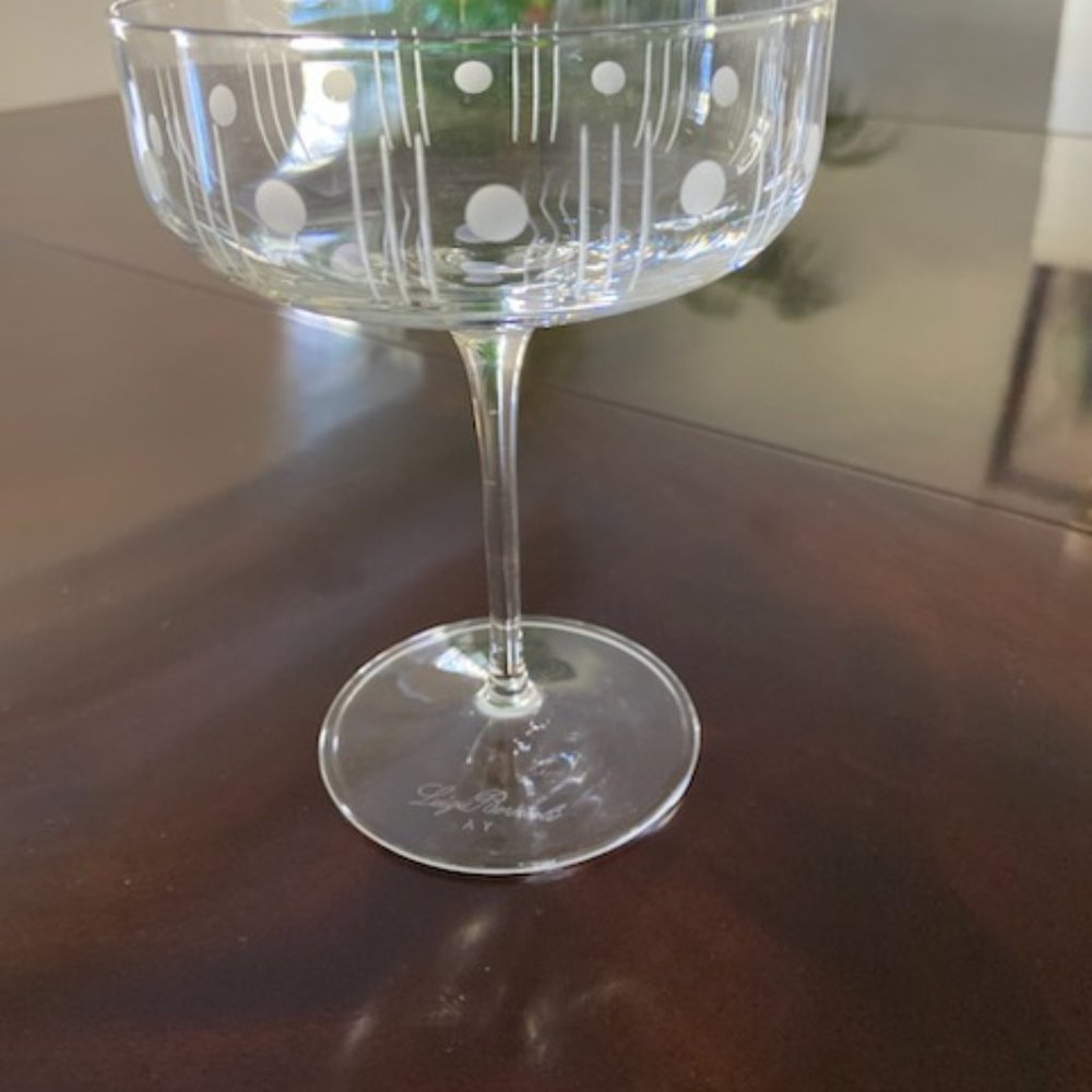 Luigi Bormioli Champagne Glasses-Set of 4 - Picture 2 of 4